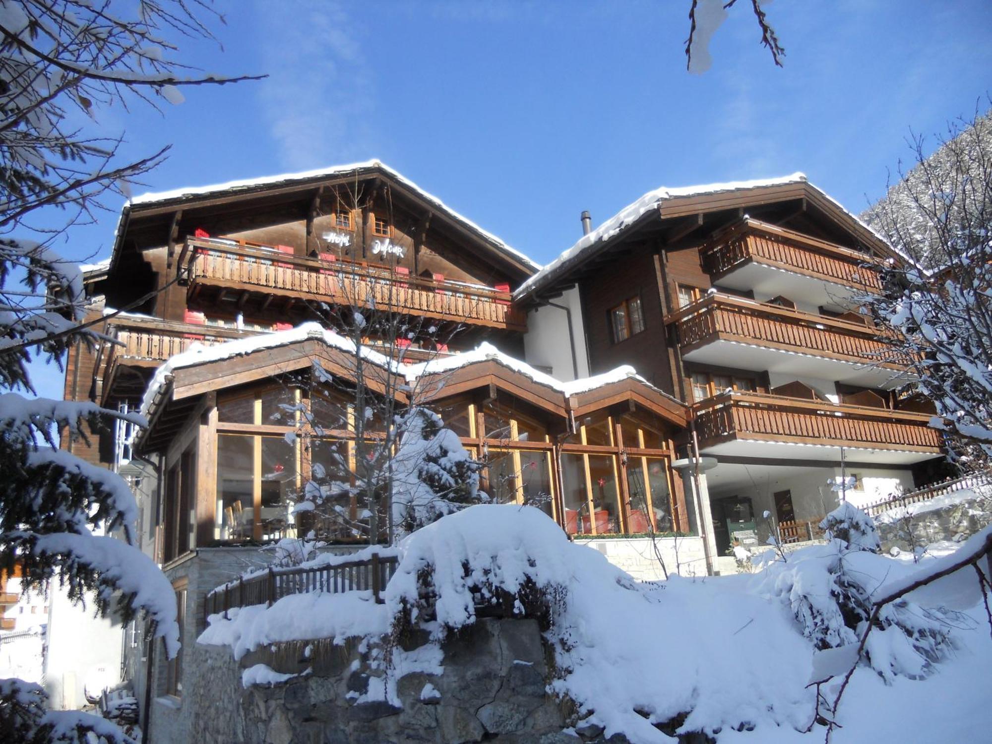 Hotel Dufour Chalet - Adults Only Zermatt Bagian luar foto