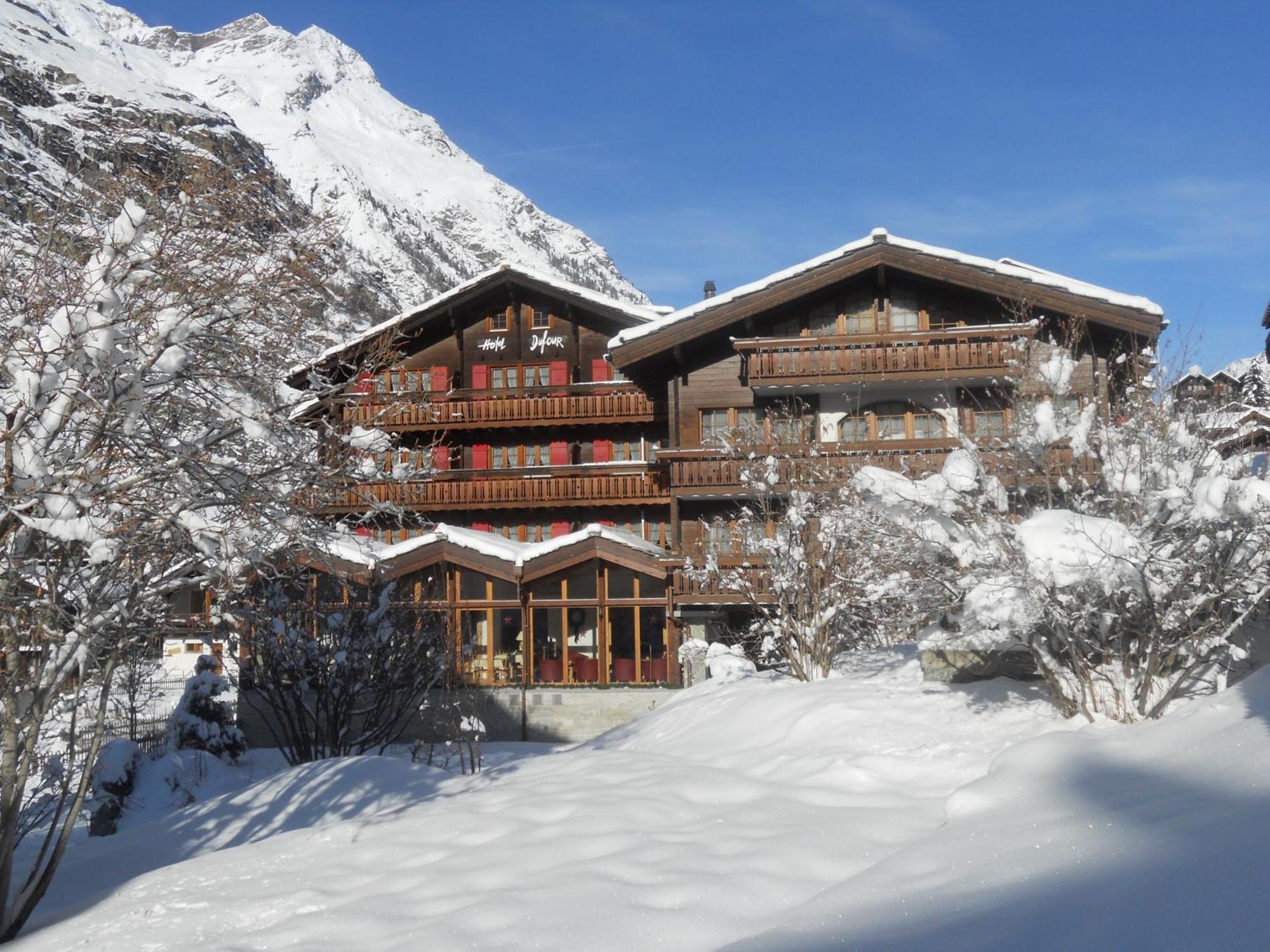 Hotel Dufour Chalet - Adults Only Zermatt Bagian luar foto