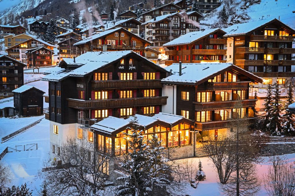 Hotel Dufour Chalet - Adults Only Zermatt Bagian luar foto
